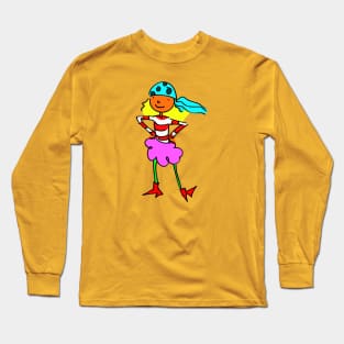 Pirate Girl Long Sleeve T-Shirt